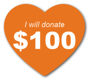 I will donate $100